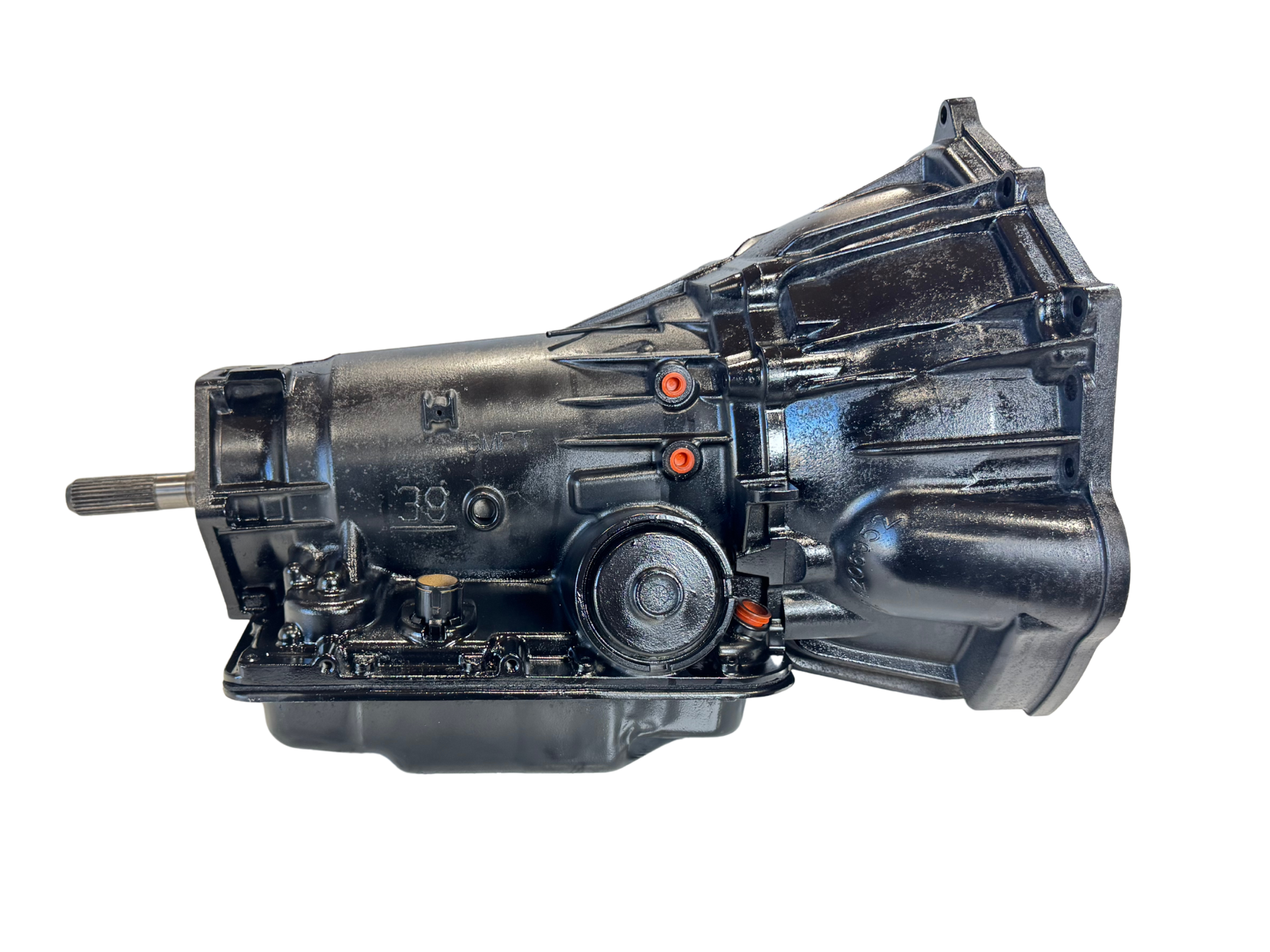 Side of GM 4L60E Automatic Transmission